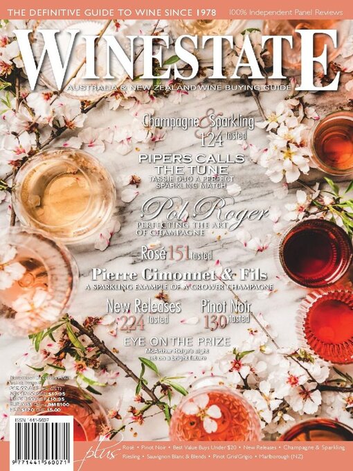 Title details for Winestate Magazine by Winestate Magazine - Available